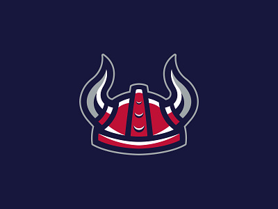 VIKING LOGO MASCOT brand branding design esport gaming helmet identity illustration logo mascot scandinavian sport sports sports branding vector viking vikings warrior weapon wild