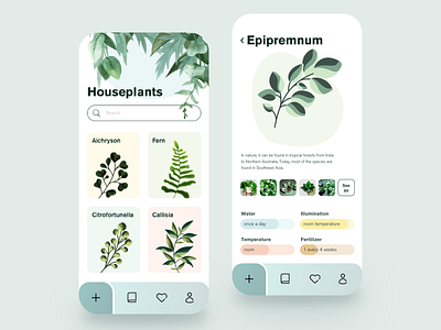 Plant Planner encyclopedia flourish flower garden green growing growth guide houseplants listing nature plant plant app plants schedule
