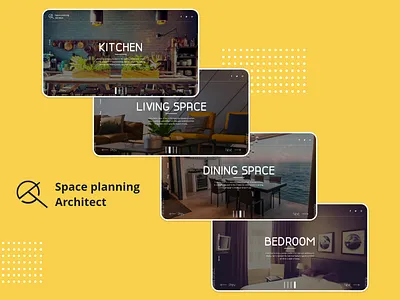 #02 Space Planning Architect Landing Page architect banner branding collapse creative desktop design garden interior design minimal plan design rebound responsive rooms slider ui wallpaper