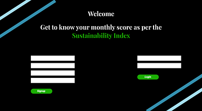 Water & Energy Usage Dashboard- Login design ui ux web