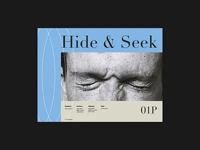 Hide & Seek graphic design poster poster art tate ticket ui uidesign webdesign