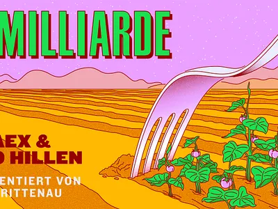 World hunger design fork hunger icon illustration illustrator lines minimal plants texture typography vector vegan worldhunger