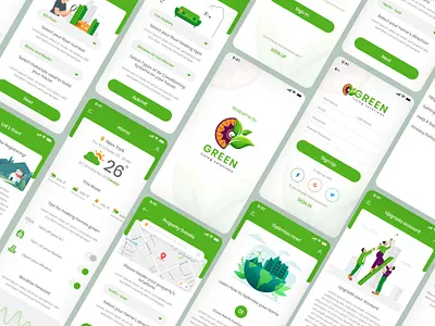 Green living solutions | iOS app Ui android app app design ios ui uiux ux