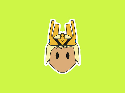 Vectober Day 19 - Sling adobe adobe illustrator design flat flat illustration illustration illustrator inktober inktober2019 king of sling series sling slugterra sticker vector