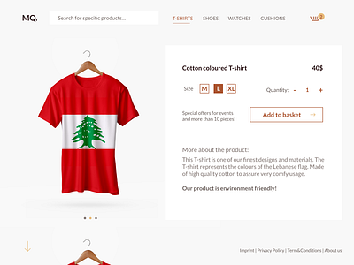 Day 012 - E-Commerce Shop adobe business clothes dailyui design ecommerce interaction online shop tshirt ui xd