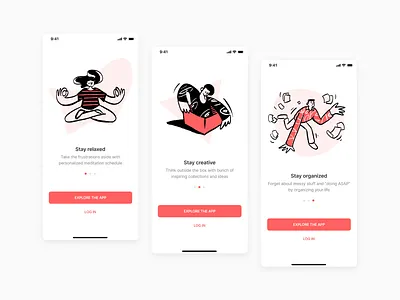 Onboarding Freebie app design freebie illustration mobile app mobile ui onboarding product design ui user experience user interface userinterface ux