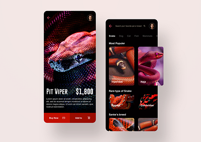 Pet app 2020 app ui cart colorful ecommerce ecommerce design gradient ios7 minimal mobile mobile app mockup payment pet presentation trendy typography ui uidesign uiux