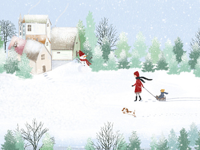 MY MOTHER IS STRONG WOMAN animation design illustraion illustration illustration art illustrator ui website