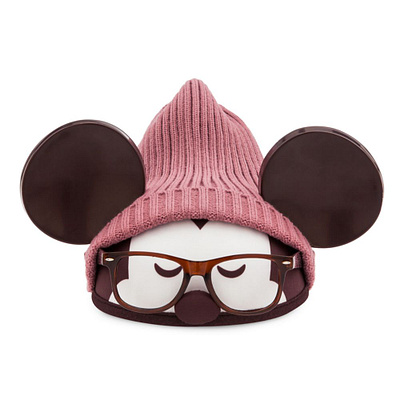 Hipster Mickey Designer Ears apparel character design disneyland