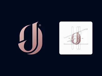 JO Monogram brand brand identity branding identity identity design logo logo design logo designer logomark mark