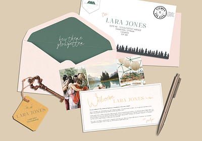 The Gathering Camp - Welcome Letter Mockup brand identity branding branding and identity branding design branding identity mockup design mockups