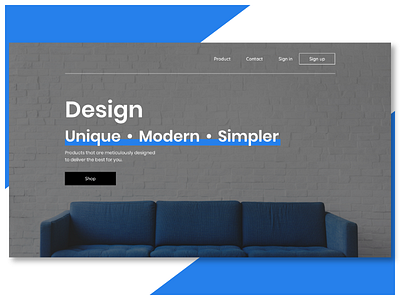 Landing Page app design landing page typography ui ux ux ui design web design web developement