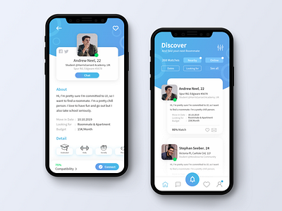 Roommate Online app app concept clean color colorful concept dashboard design design app illustration inspiration iphone mobile roommate style task today ui ui design work