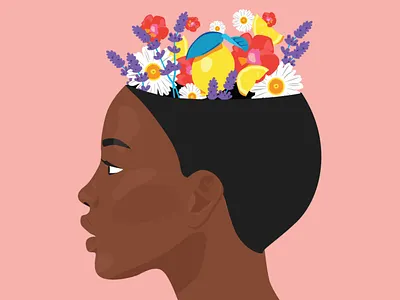 How Essential Oils Work In The Brain abstract brush design essential oils illustration illustrator logo natural elements texture vector