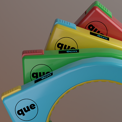 Meteran Que v1 - Digital measuring tape concept design 3d blender concept cycles design measuring product tape technology