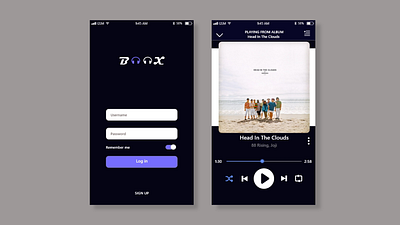 Music Exploration app design ui ui design uidesign uiuxdesign uiuxdesigner user interface ux