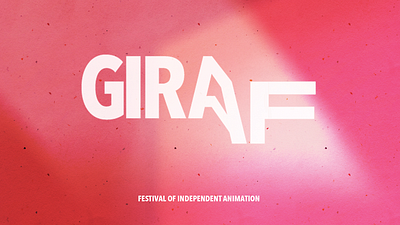 GIRAF 13 Logo animation brand branding design festival festival logo graphic design logo