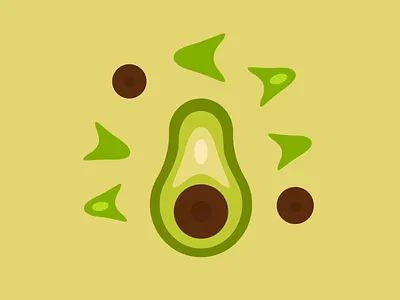 Lil avocado for everybody avocado inspiration logo logodesign logotype