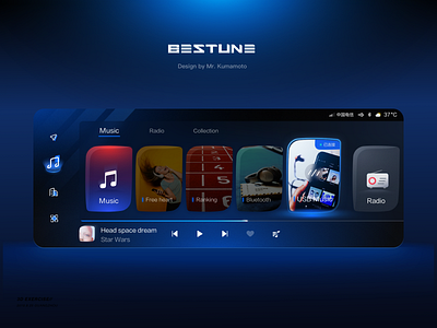 BESTUNE HMI DESIGN ui