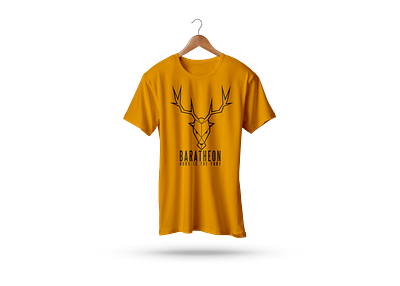 BARATHEON T-Shirt 2d branding coffee colors design dribbble hello illustration typography vector