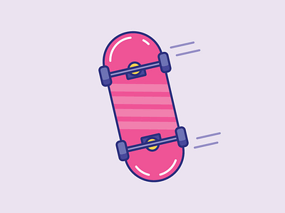 Inktober Day 20 | Tread color design icon icon design illustrator inktober line skate skateboard tread vectober