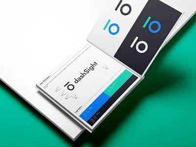 dashSight app branding clean corporate design logo mark minimal platform typography work