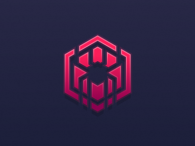 Spider logo esport esports esportslogo game hexagon icon logo minimalism minimalist logo spider spider man spiderman spidey tech tech logo