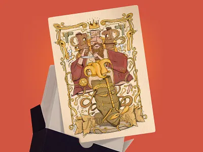 Card Game Character art cardgame character characterdesign design draw illustration paint photoshop