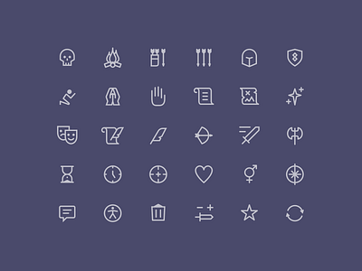 Pathfinder Icons icon icons icons set minimal