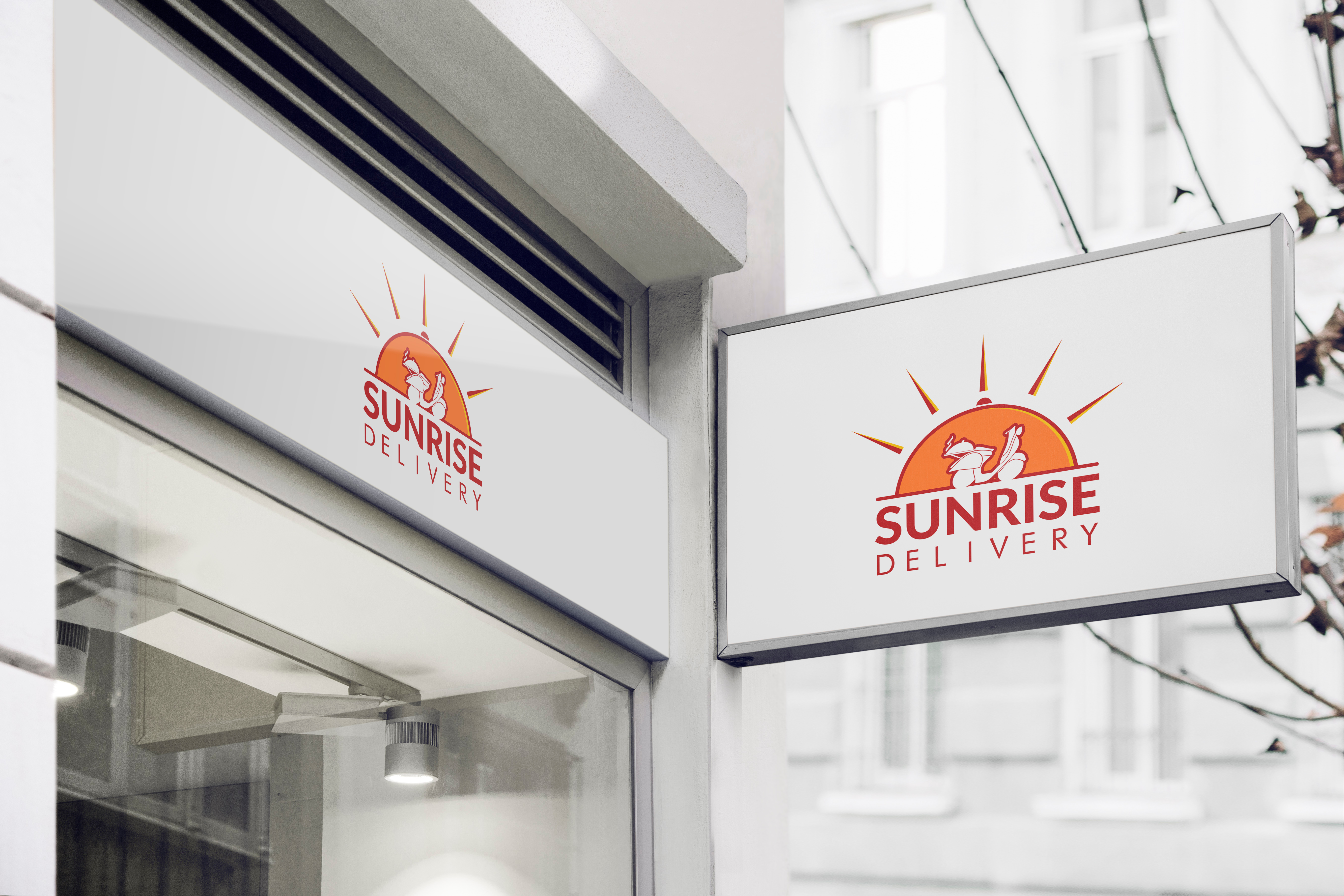 Example of Sunrise Delivery Logo