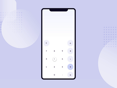 DailyUI 004: Calculator calculator daily 100 daily ui daily ui 004 dailyui dailyui 001 dailyuichallenge user interface userinterface