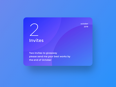 Dribbble invites invite giveaway invites