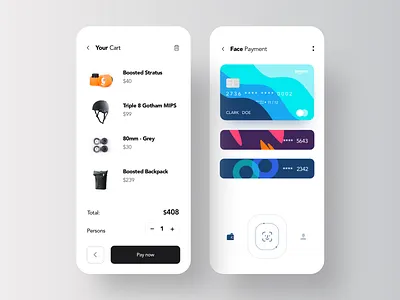 Boosted board 2 app design illustration mobile ui ux