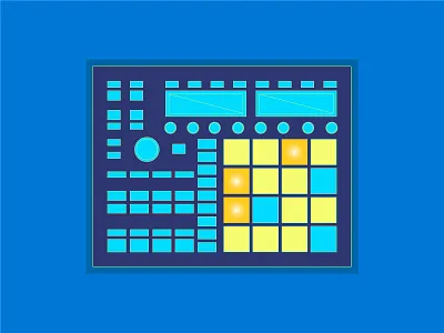 Maschine midi controller mk 1 mk2 music native instruments