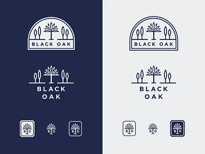 Black Oak art brand brand design brand identity branding branding design design identity logo oak oak tree pottery