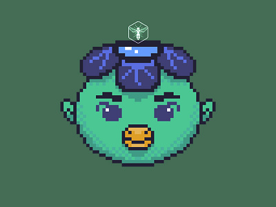 Kappa aseprite illustration kappa monster pixel pixelart yokai