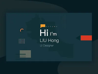 resume-cover design ui