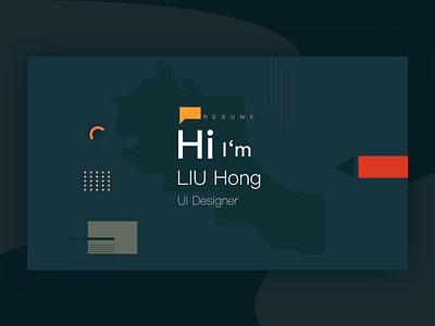 resume-cover design ui