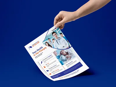 Medical & Healthcare Flyer Template fitness flyer