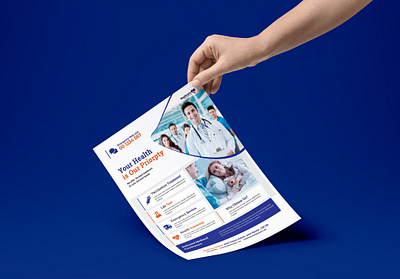 Medical & Healthcare Flyer Template fitness flyer
