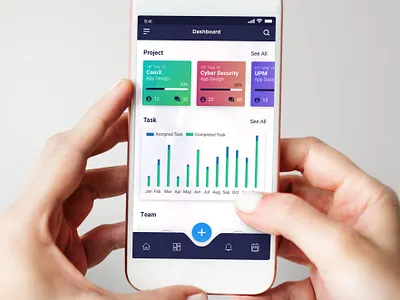 Project Management App design uidesign ux design ux designer