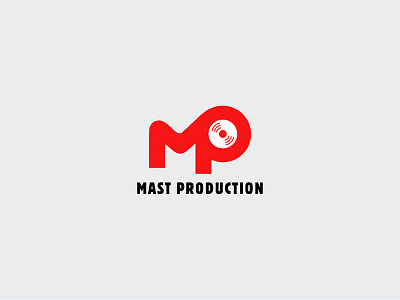 Mast Production animation branding design icon illustration logo logo design minimal typography vector