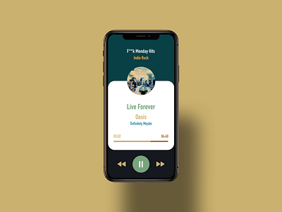 Music Player app color coloring dailyui dashboard design minimal music pantone player ui ux vector vintage