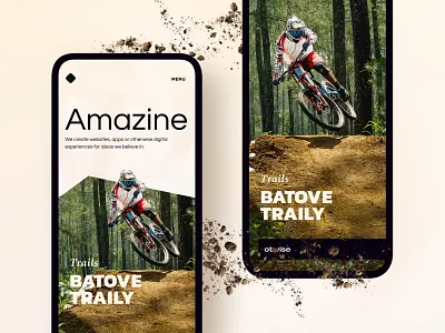 Trails amazine blog magazine magazine cover magazine design minimalistic typography