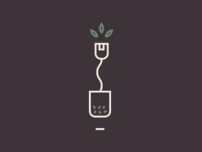 Bio tea branding design graphic design icon illustration linework logo logo design monogram vector