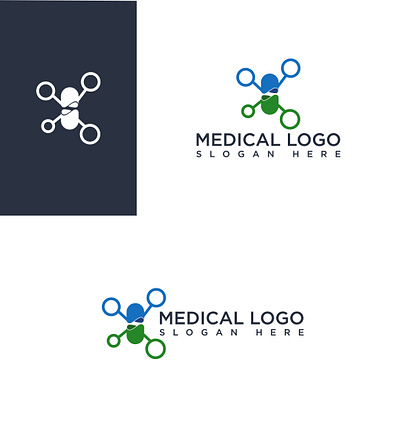 medical logo brand branding design icon illustration logo logo design logo design concept vector