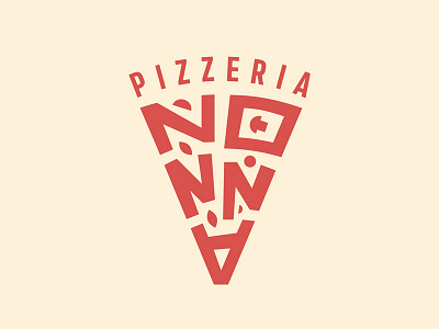 NONNA Pizzeria branding grandma logo logotype logotypedesign nonna pizza pizzeria