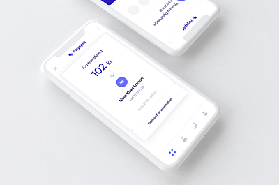 Mobilepay Redesign concept Receipt/login app app design app design concept concept design design design app fun ui ux