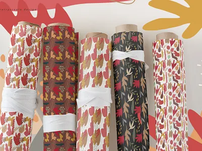 Autumn Colored pattern pattern pattern a day pattern design