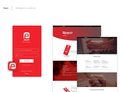 Epayzz redesign branding design logo ui ux vector web website